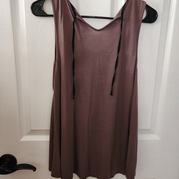 LOFT Dusty Rose Tank Top with Beaded Detail - Picture 4 of 5